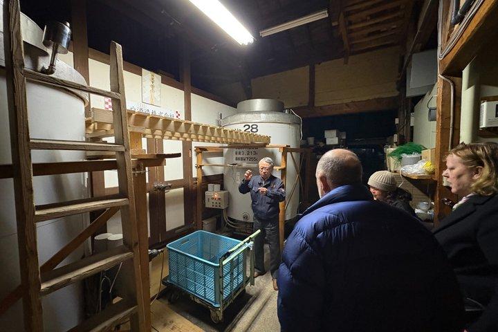 金沢・谷地谷酒造の酒蔵体験と試飲