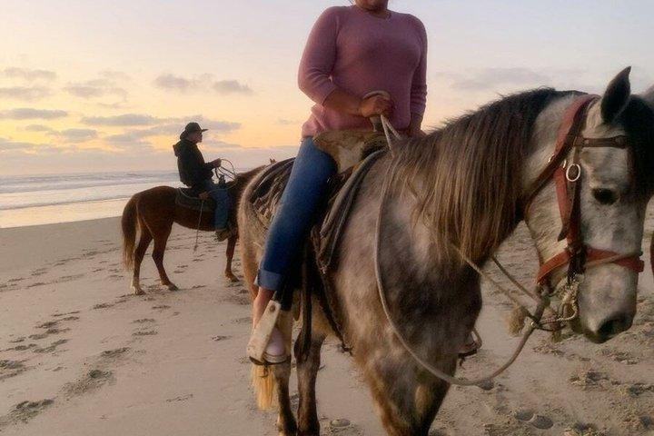 Passeggiate a cavallo sulla spiaggia di Rosarito + Trasporti
