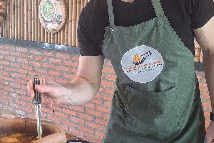 プライベート料理教室（現地市場見学とエッグコーヒー付き）