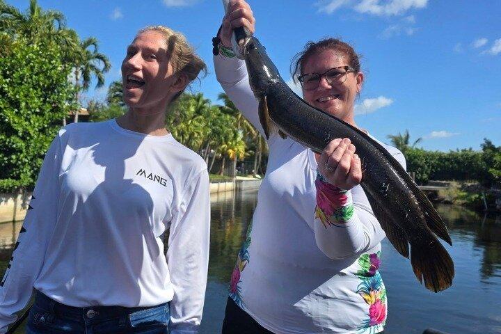 Privé charter voor pauwbaarsvissen in Boynton Beach