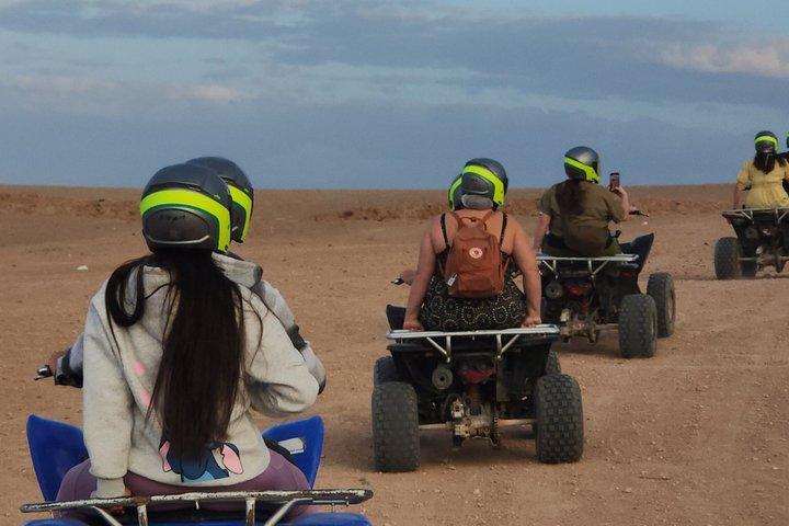 Marrakech Quad Bike and Camel ride & Sunset and Tea