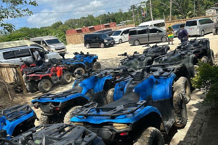 ATV、乗馬、ジップライン、モンテゴベイのカタマラン