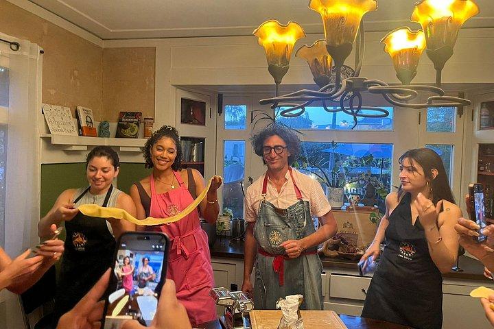 サンディエゴで公開イタリア語料理教室
