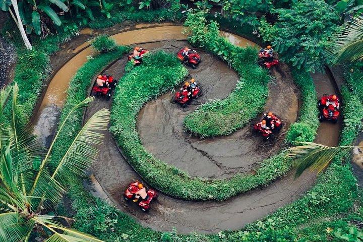 ウブドゴリラATVクワッドバイク、クレチャプールアクセス付き