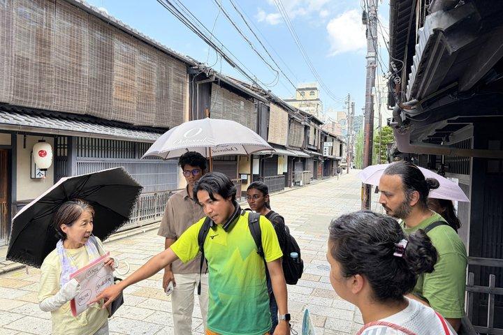 祇園散策ツアーで芸者舞妓と出会う京都