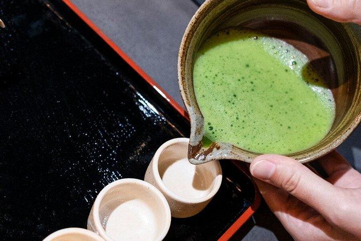 浅草で東京抹茶の試飲・作り体験