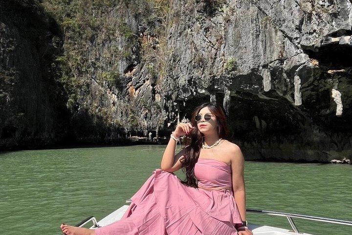 James Bond Island och Phang Nga Bay Motorbåtstur från Phuket