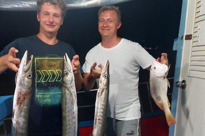 Koh Samui Private Night Fishing with Fresh Catch Cooking Onboard