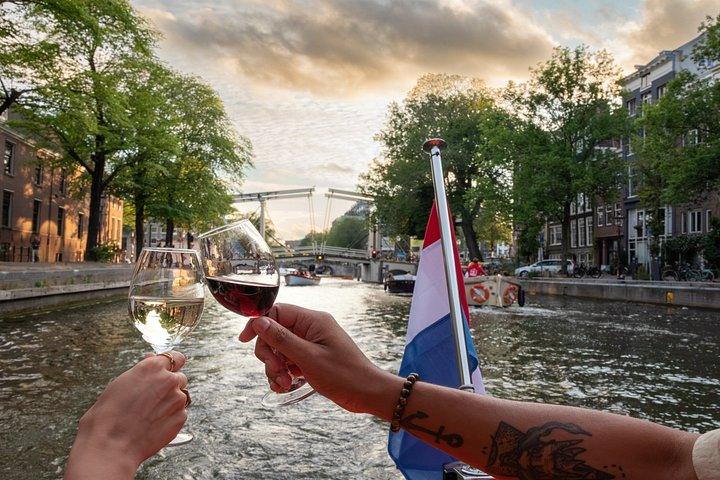 Amsterdam Wine and Cheese Guided Evening Cruise