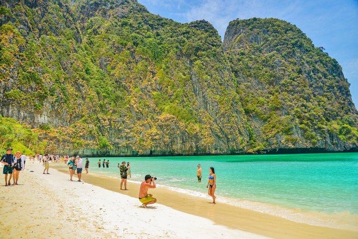 Phi Phi Sunset Speedboat Tour with Plankton Swim from Phi Phi
