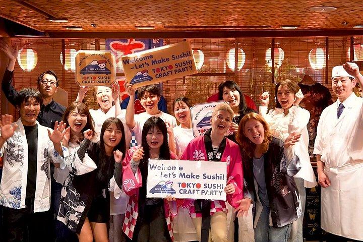 Authentic Sushi-Making Class with a Chef in Shinjuku Kabukicho