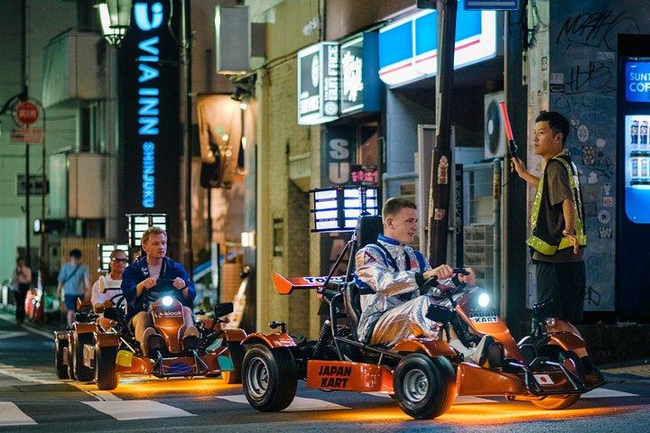 渋谷、新宿を通る東京ゴーカート（要国内避難民）