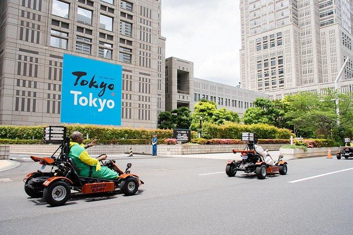 渋谷、新宿を通る東京ゴーカート（要国内避難民）