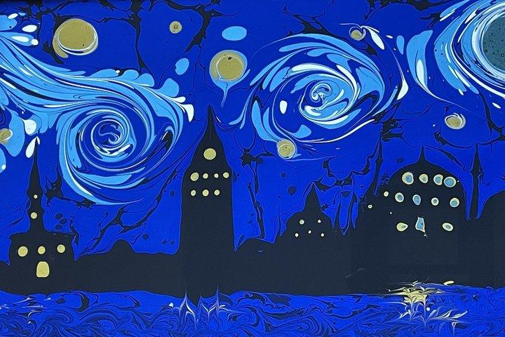 Private Paper Marbling Turkish Art Ebru Class At Locals Home