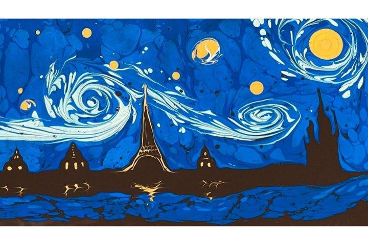 Private Paper Marbling Turkish Art Ebru Class At Locals Home