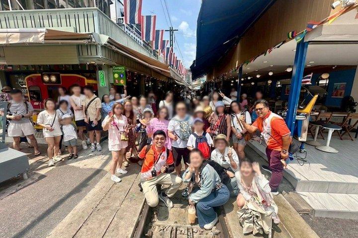 バンコク水上マーケット＆メーコン鉄道日帰り旅行