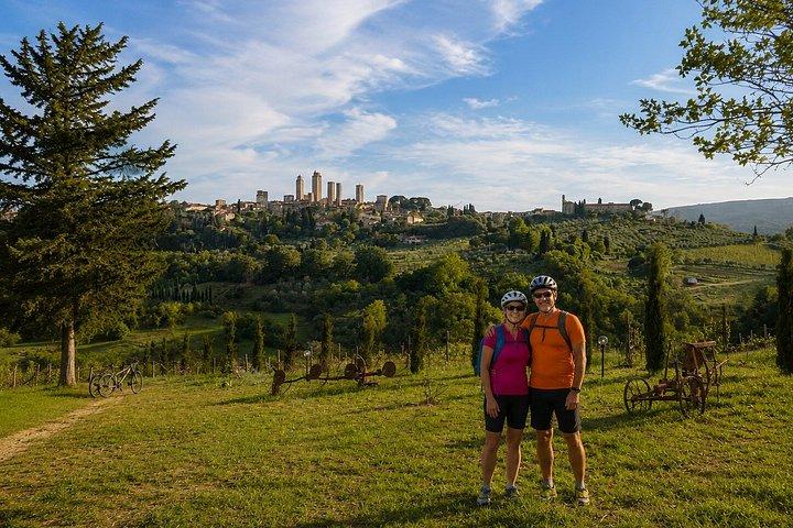 San Gimignano : Tour en eBike Virtual-Guided