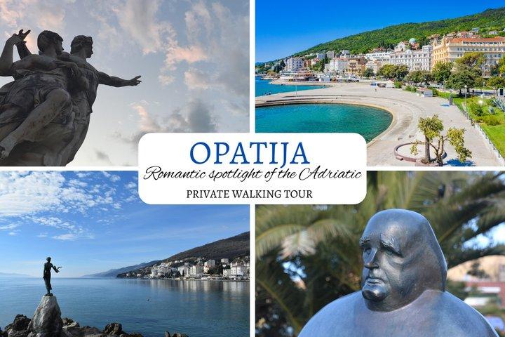 Tour privato a piedi Abbazia - Riflettori romantici sull'Adriatico