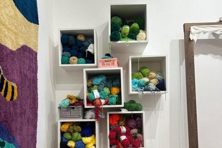 Rome Tapijt Tufting Workshop in de buurt van Sint-Pietersbasiliek