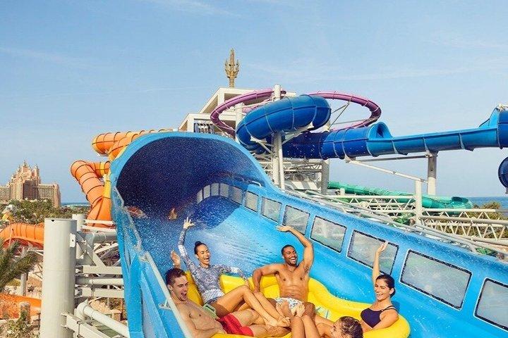Atlantis Aquaventure Waterpark Dubai dagskort med alternativ