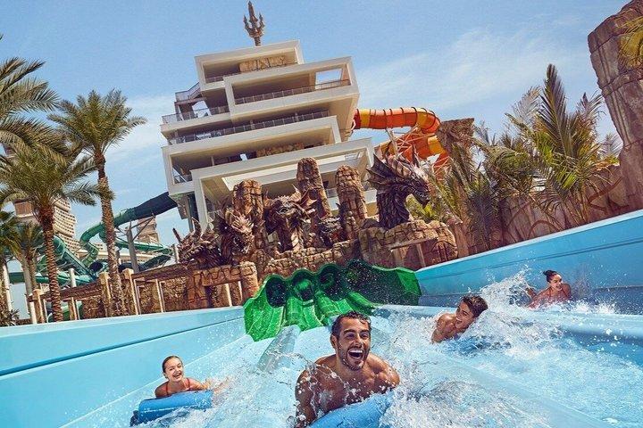 Atlantis Aquaventure Waterpark Dubai dagskort med alternativ