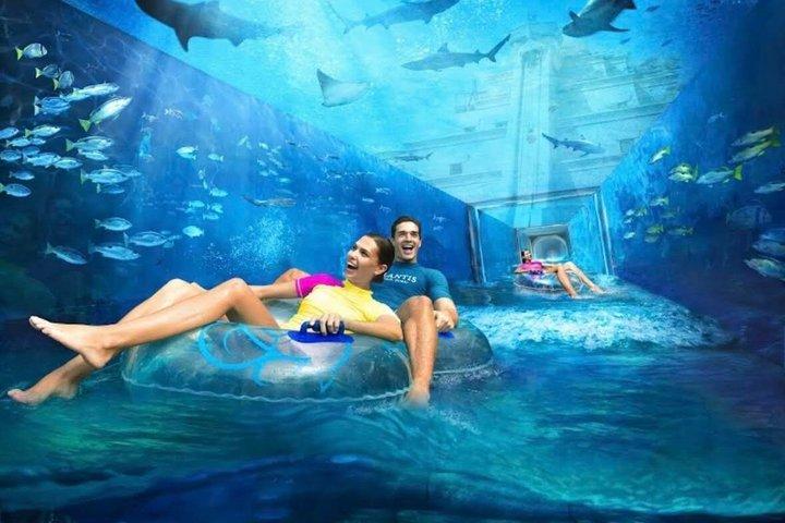 Atlantis Aquaventure Waterpark Dubai dagskort med alternativ
