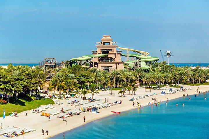 Atlantis Aquaventure Waterpark Dubai dagskort med alternativ