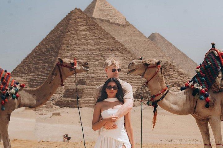 All inclusive,Giza Pyramids camel ride,lunch,&inside pyramids