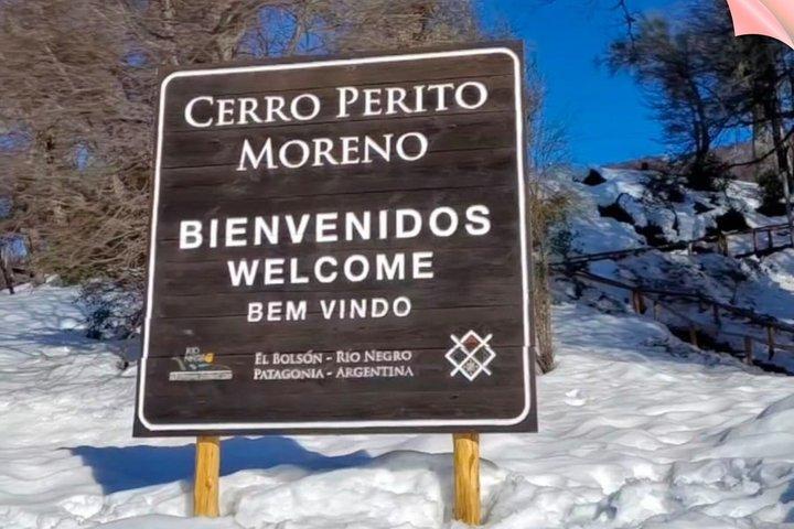 バリローチェ セロ・ペリト・モレノの雪の日