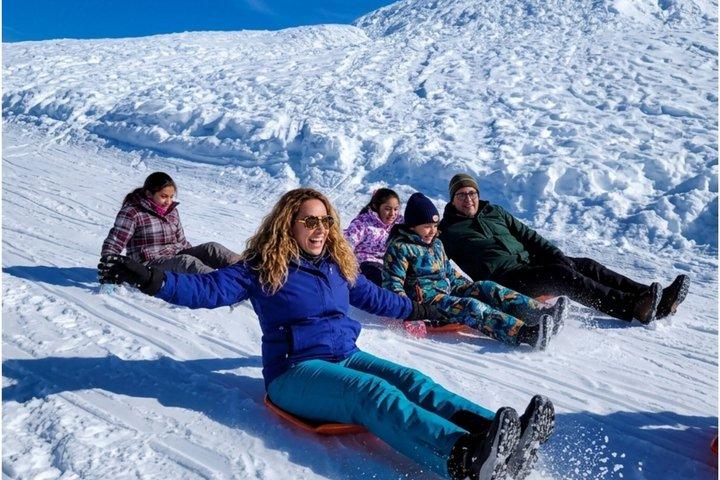 バリローチェ セロ・ペリト・モレノの雪の日