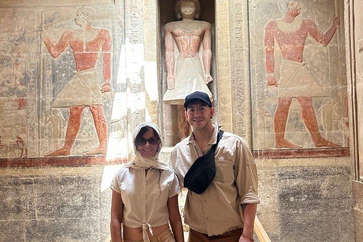 サッカラ・メンフィスとダシュール古代エジプトの旅