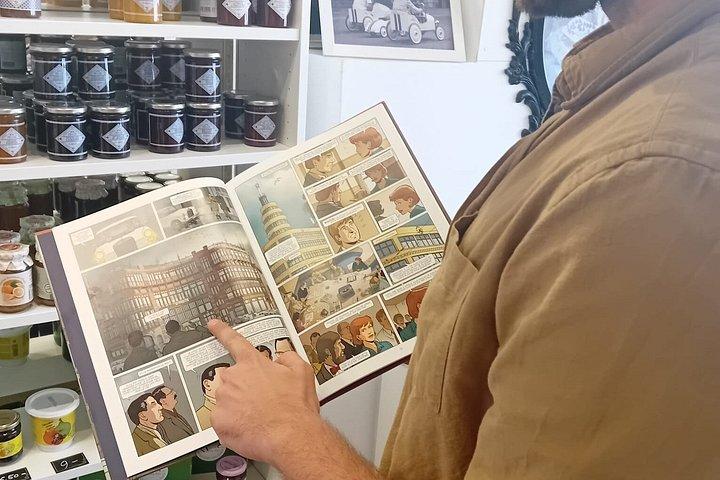 Bruxelles: Comics Walls Tour med Comics & Chokolade Workshop