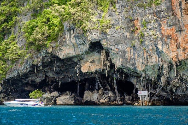 Phi Phi Maya Bay Halve dag speedboottocht bij zonsondergang met Plankton