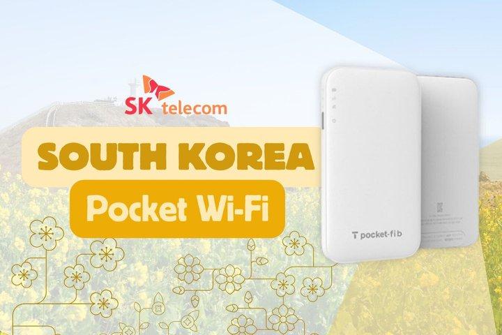 SKT Südkorea Pocket Wifi | Unbegrenzte Daten | Korea Pickup