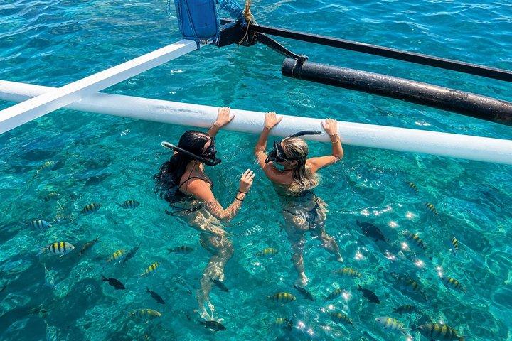 オールインクルーシブ : バリ ブルー ラグーン シュノーケリング、ランチ、送迎