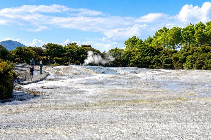 Wai-O-Tapu Geothermal Valley, & Hot River