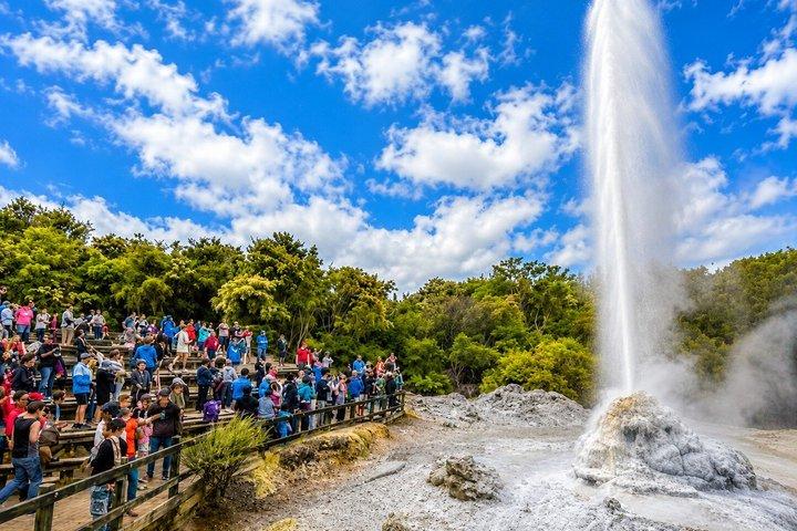 Wai-O-Tapu Geothermal Valley, & Hot River