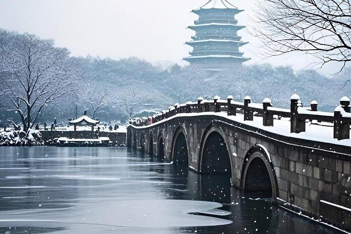 新幹線で行く上海発フレキシブル杭州プライベートツアー