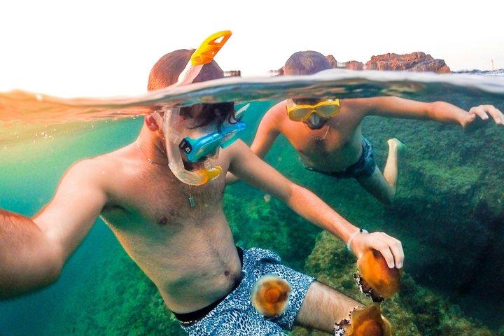バリ島シュノーケリングブルーラグーン水中カメラ付き