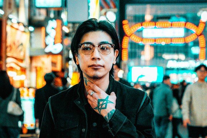 ユキによるプライベート東京ネオン写真撮影
