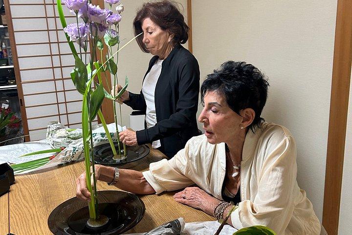 池坊トップランクマスターと生け花ワークショップ