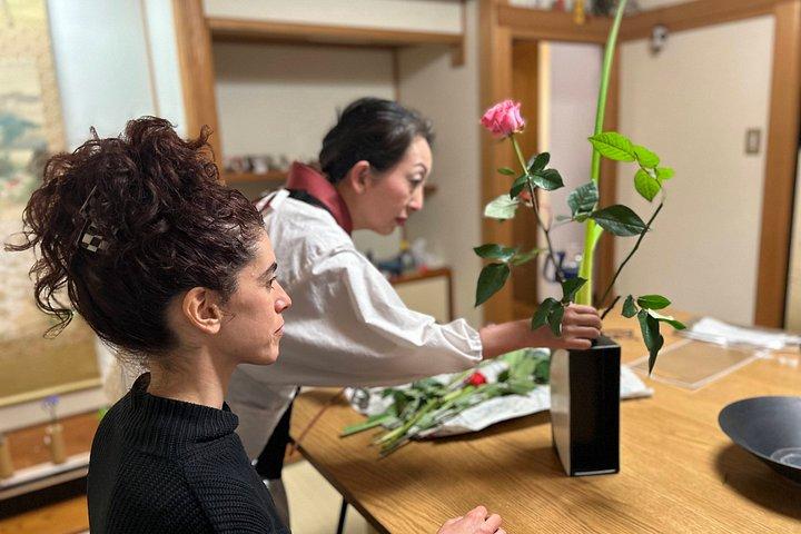池坊トップランクマスターと生け花ワークショップ