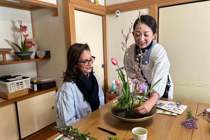 池坊トップランクマスターと生け花ワークショップ