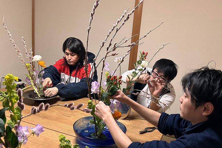 池坊トップランクマスターと生け花ワークショップ