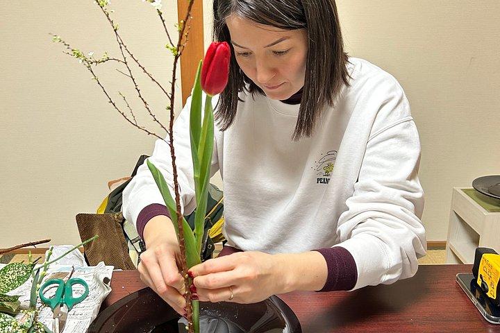 池坊トップランクマスターと生け花ワークショップ