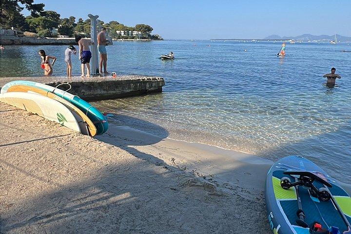 Cap d'Antibes: Scooter, Snorkeling and private Paddle.