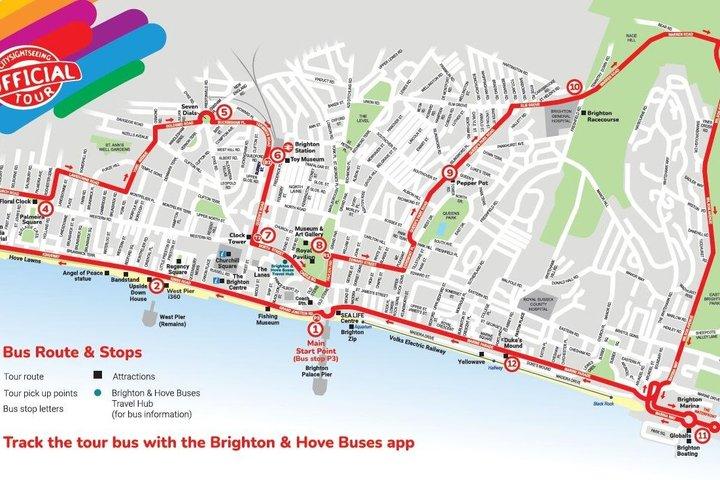Visite de la ville de Brighton en bus hop-on hop-off