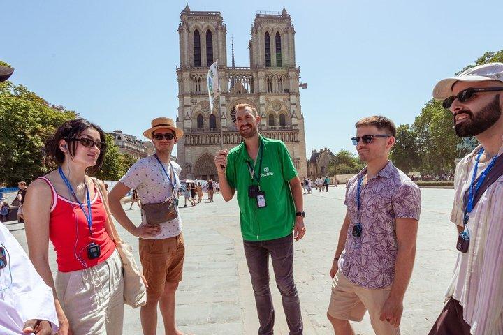 Paris Notre Dame Exterior Guided Tour with Cathedral Access