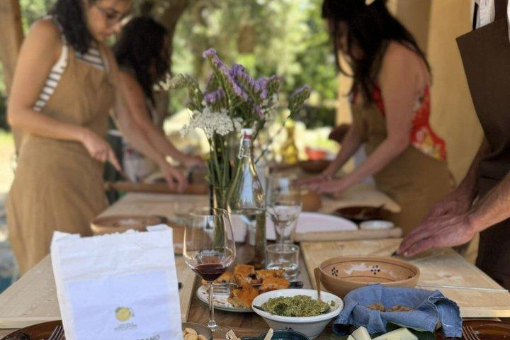 Small Group Pasta Making Class and Dinner near Otranto