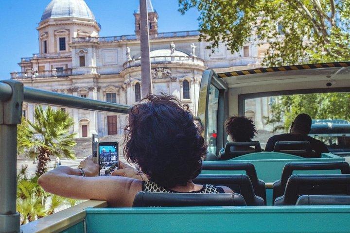 Tour panoramico di Roma in autobus Hop On Hop Off Open Top